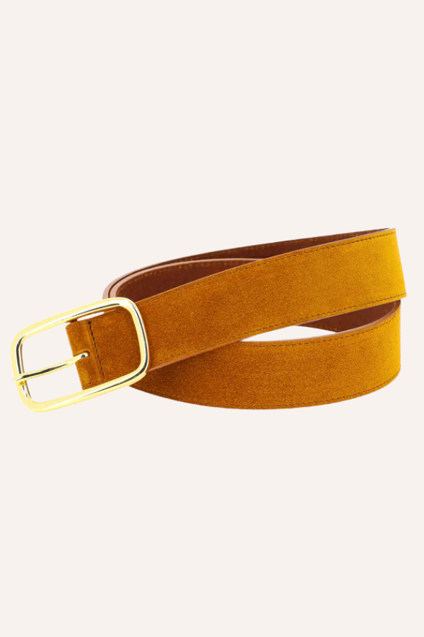 CEINTURE EN CUIR - LA SABIN VELOURS