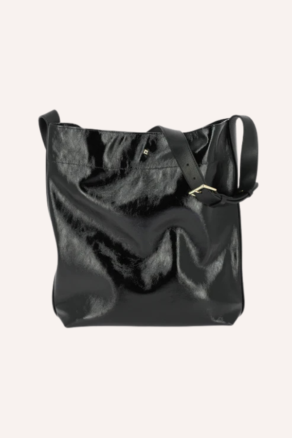 Sac Cabas Crispy Noir – Herbert Frère Sœur
