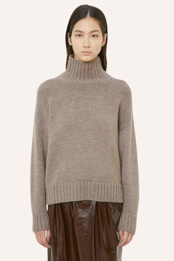 Pull Col Roulé en Laine - MEIMEIJ