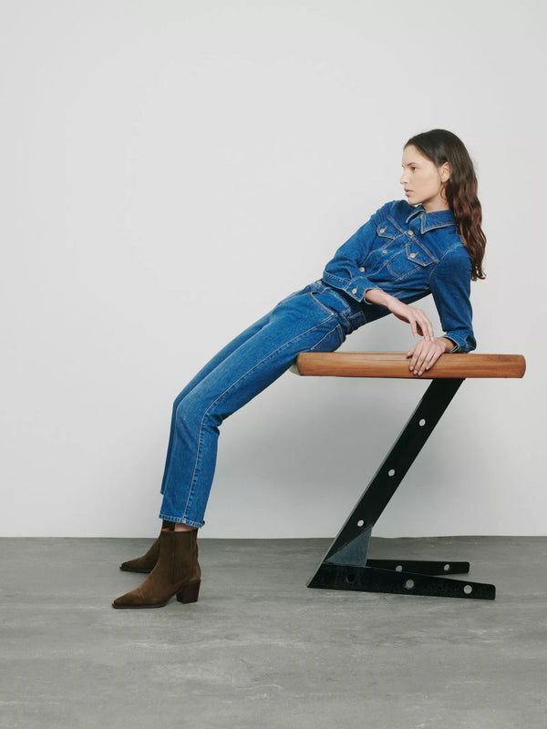 BOTTINES CHELSEA EN DAIM KAKI – JANE II SUEDE — MIMAI